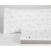 Prešívané obliečky bez výplne Alexandra House Living Cuca Sivá 200 cm posteľ 4 Kusy