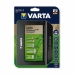 Nabíječka baterie Varta LCD Universal Charger+ Typ C Typ D 1600 mAh 100-240 V