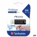 Pendrive Verbatim Pinstripe Czarny 64 GB (10 Sztuk)