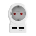 Adaptador de Corrente Skross 1500280 USB x 2 Europeu Reino Unido