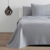 Bedspread (quilt) Alexandra House Living Lines Pearl Gray 205 x 280 cm (2 Pieces)