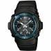 Ceas Bărbați Casio G-Shock AWG-M100A-1A Albastru Negru