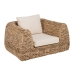 Fåtölj Naturell Rattan Foam 111 x 97 x 63 cm