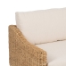 Havesofa Natur Mangotræ Foam Naturlig fiber 180 x 86 x 80 cm