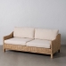 Havesofa Natur Mangotræ Foam Naturlig fiber 180 x 86 x 80 cm