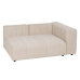 Sofa Beige Polyester Eisen 150 x 100 x 66 cm
