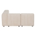 Soffa Beige Polyester Järn 150 x 100 x 66 cm