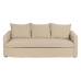 3 vietų sofa Rusvai gelsva 220 x 95 x 90 cm