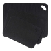Комплект дъски за рязане Wenko 55055100 Черен Пластмаса (3 Части)