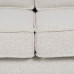 3 vietų sofa 213 x 87 x 90 cm Balta Metalinis