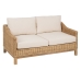 Havesofa Natur Mangotræ Foam Naturlig fiber 141 x 86 x 62 cm