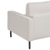 3 vietų sofa 213 x 87 x 90 cm Balta Metalinis