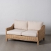 Havesofa Natur Mangotræ Foam Naturlig fiber 141 x 86 x 62 cm