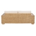 Havesofa Natur Mangotræ Foam Naturlig fiber 198 x 88 x 67 cm