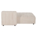 Sofa Beige Polyester Eisen 148 x 100 x 66 cm