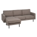 Chaise lonngue sofa Taupe 235 x 155 x 87 cm