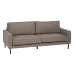 3-mans soffa Beige-brun (taupe) 213 x 87 x 90 cm