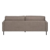 3-mans soffa Beige-brun (taupe) 213 x 87 x 90 cm