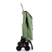 Cărucior de cumpărături Rolser I-MAX TWEED 6 Verde (43 L)