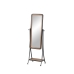 Dressing Mirror Black Natural 62 x 42 x 174 cm