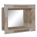 Miroir mural Blanc Beige Vertical 61 x 10,79 x 38 cm