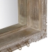 Nástenné zrkadlo Biela Béžová Sklo Mangové drevo Drevo MDF Vertikálne 61 x 10,79 x 38 cm