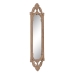 Wall mirror Brown Crystal Mango wood 27 x 2 x 107 cm Vintage