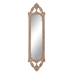 Wall mirror Brown Crystal Mango wood 27 x 2 x 107 cm Vintage