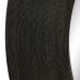 Τοίχο καθρέφτη Σκούρο καφέ Κρυστάλλινο Ξύλο από Μάνγκο Ξύλο MDF Κάθετο Στρόγγυλο 122 x 3,8 x 122 cm
