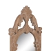 Wall mirror Brown Crystal Mango wood 27 x 2 x 107 cm Vintage