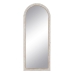 Zidno ogledalo Bijela Prirodno Kristal Drvo Manga Drvo MDF Vertikalno 60,9 x 3,8 x 152,4 cm