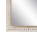 Nástenné zrkadlo Biela Prírodná Sklo Mangové drevo Drevo MDF Vertikálne 60,9 x 3,8 x 152,4 cm