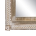 Miroir mural Blanc Naturel Verre Bois de manguier Bois MDF Vertical 106,6 x 12,7 x 38 cm