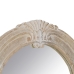 Zrcadlo do šatny Bílý Přírodní Sklo mangové dřevo Dřevo MDF Vertikální 87,63 x 3,8 x 203,2 cm