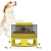 Ciotola per cani Doggy Village Auto-Buffet Giallo 50 x 28 x 50 cm