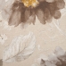 Cojín Beige Flores 60 x 60 cm Cuadrado