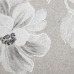 Cushion Grey Flowers 50 x 30 cm