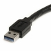 USB-kabel Startech USB3AAEXT3M          USB A Zwart