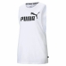 Tanktop, Dam Puma Essentials Cut Off Logo Tank W Vit