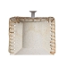 Bordlampe Home ESPRIT Beige Naturell Keramikk 50 W 220 V 28 x 28 x 47 cm (2 enheter)