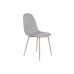 Chair Home ESPRIT Light grey Light brown 44 x 51,5 x 90,5 cm