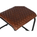 Cadeira Home ESPRIT Castanho Preto 47 x 50 x 88 cm