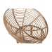 градински стол Home ESPRIT Bambusz Rattan 91 x 65 x 81 cm