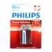 Alkalinebatterij Philips Batería 6LR61P1B/10 9V 6LR61