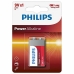 Alkalická batéria Philips Batería 6LR61P1B/10 9V 6LR61