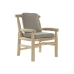Градинско кресло DKD Home Decor Естествен Светло сив Тик 65 x 80 x 92 cm