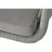 Kerti fotel Home ESPRIT Fehér Szürke Alumínium szintetikus rattan 57 x 63 x 84 cm