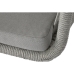 Poltrona da giardino Home ESPRIT Bianco Grigio Alluminio rattan sintetico 57 x 63 x 84 cm