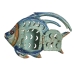 Decorative Figure Home ESPRIT Fish Mediterranean 19 x 4 x 13 cm