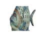 Figura Decorativa Home ESPRIT Pez Mediterráneo 30 x 7 x 22 cm